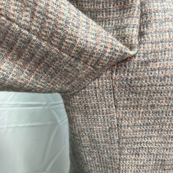 West Coast Connection Vintage‎ Wool Blend Tweed Two Button Blazer Pockets 6 - Picture 5 of 12